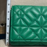ZARA  Green Quilted Crossbody Bag with Gold Chain Photo 7
