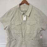 Good American NWT • fit for success palazzo jumpsuit in bone sz 7 (4XL) Photo 12