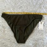 Good American  Women’s Crinkle good basic cheeky bikini bottom stormy001 size 5/6 Photo 4