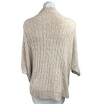 Barefoot Dreams  CozyChic Lite Pink Cable Knit Open Front Shrug Cardigan Size S/M Photo 1