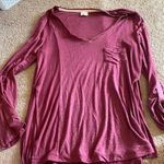 Anthropologie Anthro postmark oversized high slit tunic small Photo 0