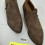 Indigo rd. Womans M Brown Pointed Toe Zip Up Bootie Photo 0