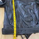ZARA  genuine moto leather jacket Photo 14
