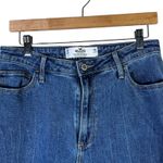 Hollister  Curvy High Rise Mom Jeans Womens 30x27 Medium Wash Stretch Y2K Photo 2