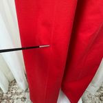 David Brooks LTD High Waisted Wide Leg Pants Trousers Career Size 14 Red Photo 8