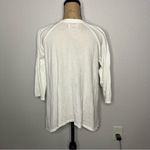 Mate the Label NWOT White Long Sleeve Raglan Sisterhood Tattoo Flowy Top sz S/M Photo 74