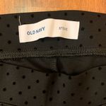 Old Navy  pants women’s medium black Stevie Swiss dots stretch pant ankle length Photo 1