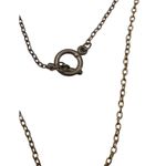 Harry Potter  Necklace Hermiones Time Turner Hourglass Copper Toggle Clasp 21" Photo 2