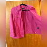 Ralph Lauren Lauren  Jeans Company Pink Denim Jacket Colorful LRL Women’s Large Photo 8