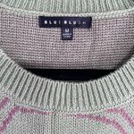 Blue Blush  Brand New Oversized Knitted Pullover Sweater. Women’s Sz M. Photo 2