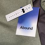 Abound  WOMEN GREEN WHITE COLOR BLOCK HOODED PULLOVER SWEATSHIRT‎ SIZE SMALL NEW Photo 5