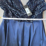 NEW  Dresses Sachin & Babi Midnight Bella Sequin Formal Gown Photo 15