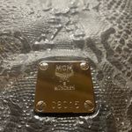 MCM EEUC Gorgeous  x PHENOMENON Visetos Clutch Black Vinyl Canvas Leather Trim 🥰 Photo 4