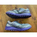 Saucony  Gray/Purple Cohesion Lace Up Running Shoe,sz 9 Photo 5