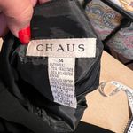 Josephine Chaus Chaus Vintage Black Maxi Skirt with Belt Women's Formal Wear Long Flowy Bottom‎ Photo 5