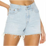 Levi Strauss & CO. LEVI'S Wedgie Short Light Wash Cut Off Shorts Photo 0