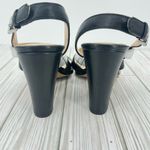 Botkier  Sera colorblock caged block heel ankle strap dress sandals black 8.5 Photo 7