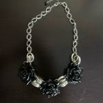 Necklace and Earring Set Black Photo 4