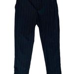Uniqlo Women's  Navy Blue and Brown Pull on Trousers Size Med EUC #7000 Photo 0