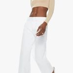 MOTHER Snacks The Fun Dip Utility Puddle jeans in Sticky Rice White Size 29 Photo 1