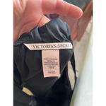 Victoria's Secret Women's  Black Satin Pajama Top S Photo 2