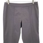 Les Copains Gray Cotton Flat Front Tapered Leg Pants Size 44 Size M Photo 1