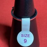 Bomb Party RBP7587 “In Perfect Harmony” Quartz on Rhodium Size 9 Ring NWT Blue Photo 2