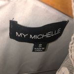 My Michelle  dress in white sz small Photo 4