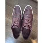 Prada  Women’s Derby Red Leather Morgue Shoes 38.5 US Sz 8 Photo 10