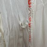 Melissa Odabash White Embroidered Kimono Cover Photo 5