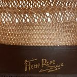 AMERICAN HAT CO. Houston Genuine Hemp Rope Hat Western Cowboy Size 7 1/8 Brown Photo 2