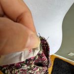 Lush Clothing Floral Print Long Sleeve Crop V Neck Blouse Bohemian Festival Fairy Whimsical Photo 7