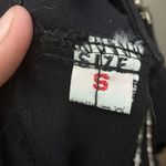 Mini Denim Black Layered Skirt with Cross Embellished Chains S Photo 12