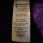 Patagonia  Women’s Purple Plush Zip Up Fleece Vest Size Small Photo 6