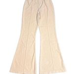 Aerie Beige Flare Ribbed Pants Size S Regular Photo 0