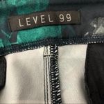 Level 99 Butterfly Floral Print Mid Rise Cropped Slim Pants 29 Photo 3