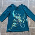 Christopher & Banks peacock top Photo 9