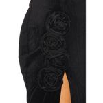 Amanda Uprichard  x REVOLVE Wolfe Gown in Black Small New Womens Maxi Dress Photo 3