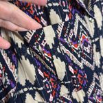 Anthropologie  Holding Horses Mira Ikat shirt dress Size 0‎ Photo 5