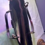 Guess  Shiny Burgundy Tote Bag Photo 4