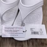 Aetrex lynco fiji orthotic comfy white flip flops women Size 11 Photo 10