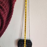 Brighton  Black Leather Mini Chain Strap Crossbody Evening Purse Silver‎ Buckle Photo 11