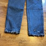Vintage 90s Distressed Rigid Straight Leg High Waisted Jeans Denim Retro Classic Blue Size 26 Photo 6