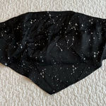 ✨ G Women’s Black Constellation Crop Bandeau Top Small Photo 0