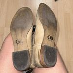 Gianni Bini Ladies  Ride On Motorcycle Boots Distressed Camel Color Size 8M Photo 6