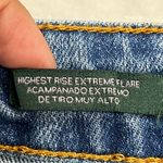 Wild Fable Flair Bell Bottom Jeans Womens 8 retro Boho Hippie Button Fly 90s Y2K Photo 11