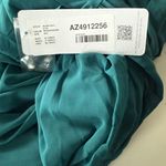 Azazie  Teal Maxi Dress with Spaghetti Straps Photo 2