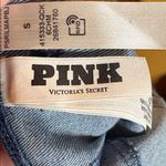 PINK - Victoria's Secret NWOT PINK Victoria’s Secret Denim Blue Corset Bralette Crop Top Size Small Photo 6