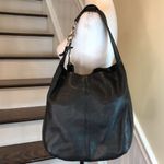 Coach Avery Black Tumbled Leather Hobo ShoulderBag
Teal Lining Extendable Strap Photo 1