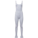 We Wore What NEW Women's Size Small Gray Henley Flare Jumpsuit Photo 2